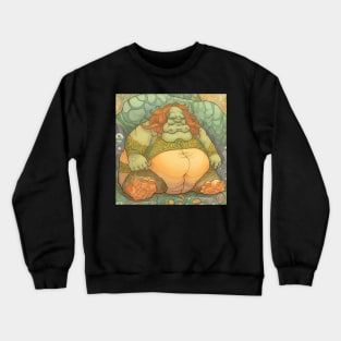 Ogre fantastic creature Crewneck Sweatshirt